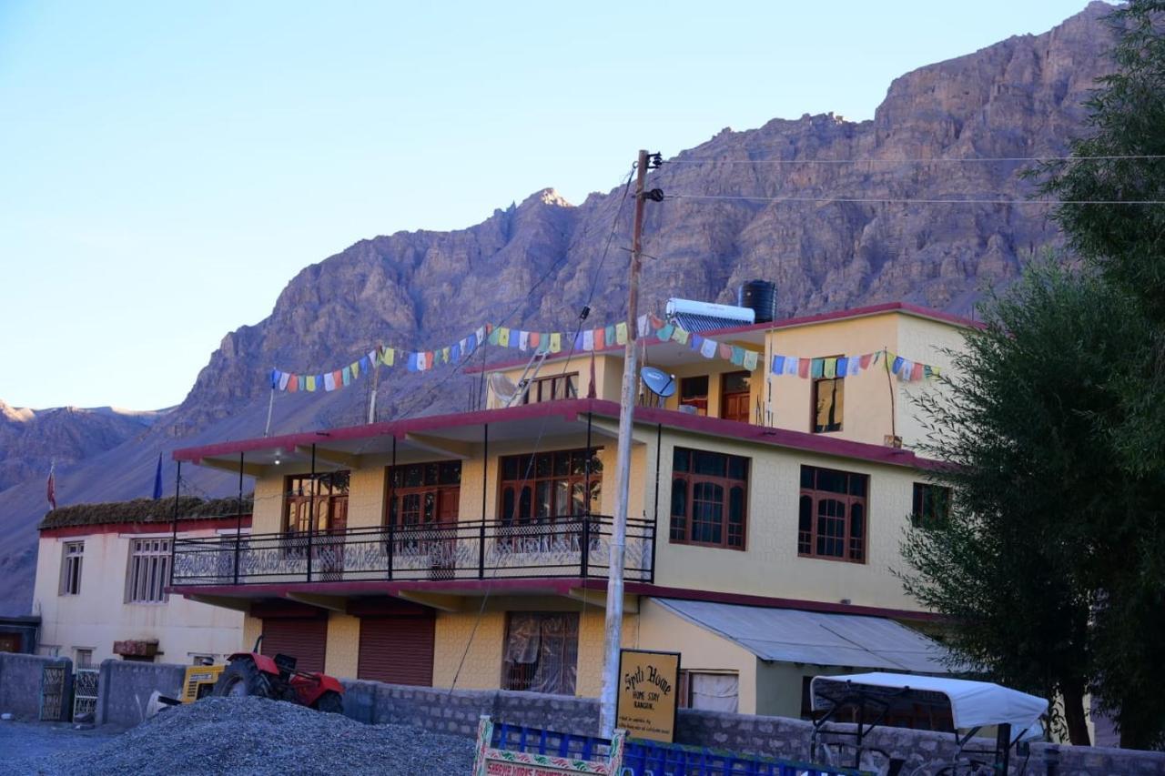 Vue De La Ville De Kaza Du Kaza De Sakya Dans Le Monestry Himachal